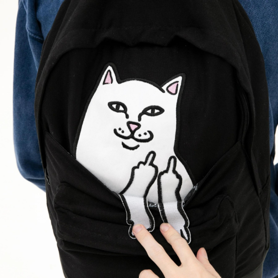 Рюкзак Ripndip Lord Nermal Velcro Hands Backpack RND1099P (black)