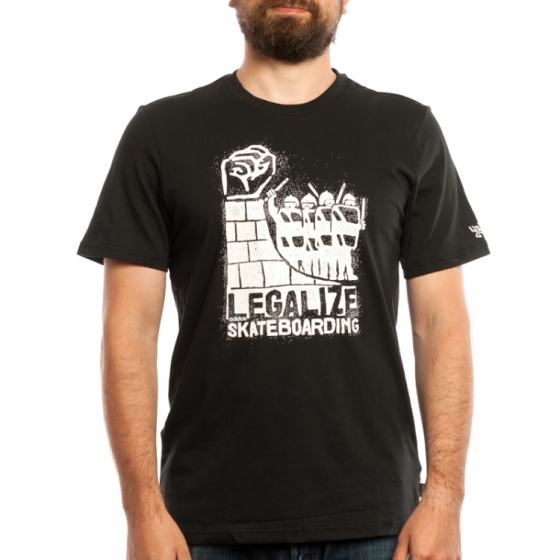 Футболка adidas Skateboarding Legalize Tee CF3120 (black-white)