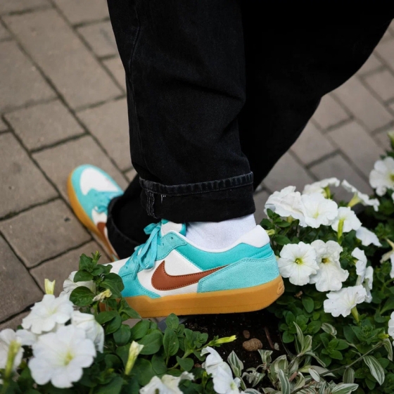 Кеды Nike SB Force 58 DV5477-302 (green frost-dark russet)