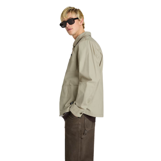 Куртка Vans Drill Chore Canvas Jacket VN000KV1ZUJ (london fog)