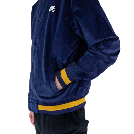 Куртка Nike SB Corduroy Bomber CK5444-410 (midnight navy-chutney-sail)