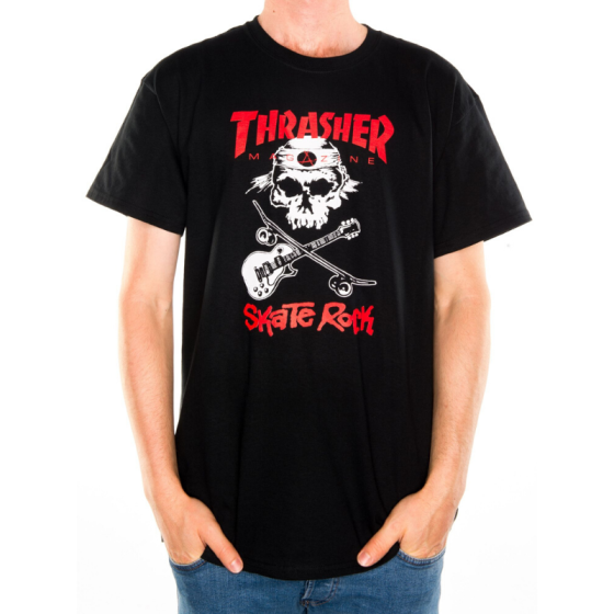 Футболка Thrasher Skate Rock Skull 314465 (black)