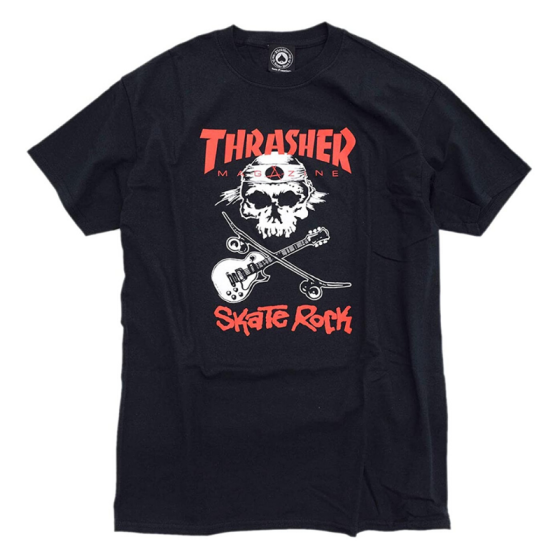 Футболка Thrasher Skate Rock Skull 314465 (black)