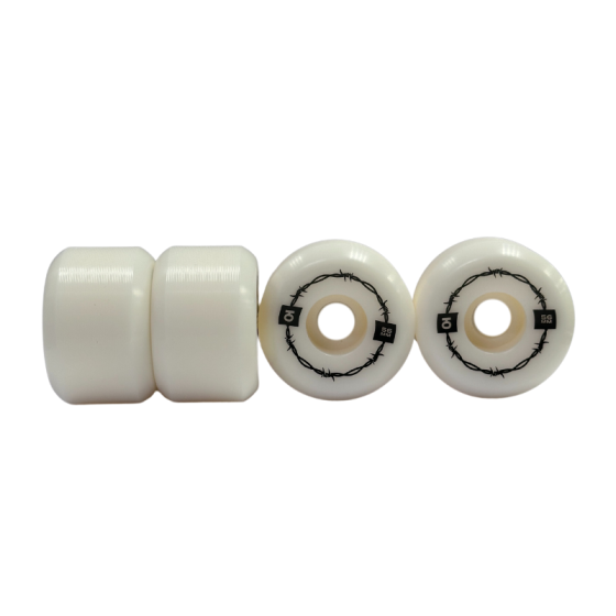 Колеса Юнион Скейтборды Wire 56 Conical un25-wire-whl (white)