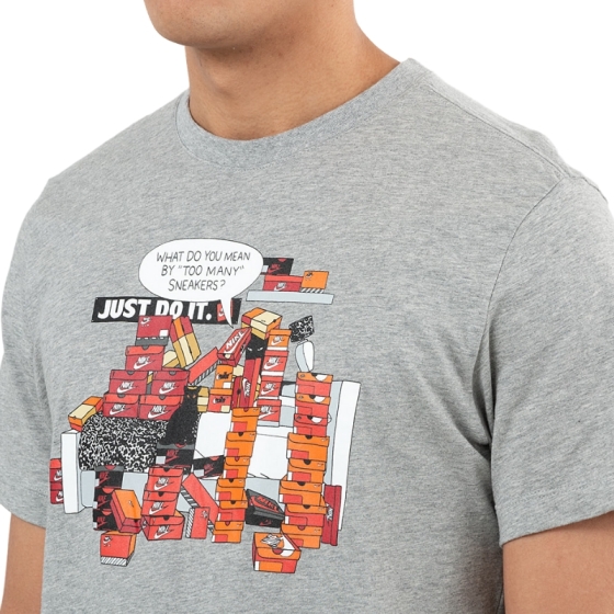 Футболка Nike Sneaker Culture Tee CK2661-063 (dark grey heather)