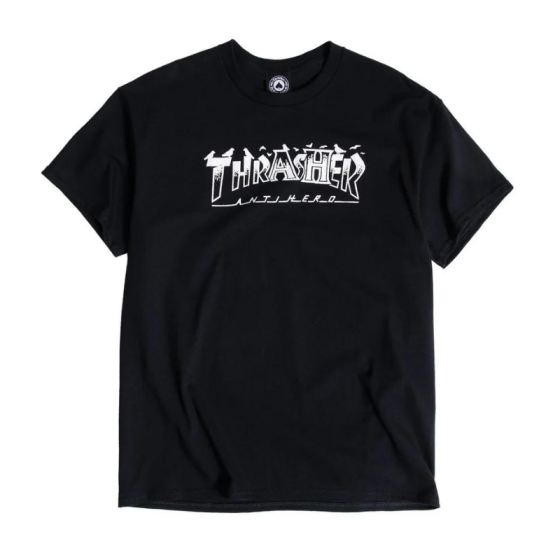 Футболка Thrasher Pigeon Mag 311618blk (black)