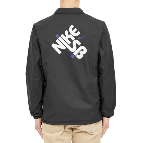 Ветровка Nike SB Seasonal Coaches Jacket BV8738-010 (black-black-white)