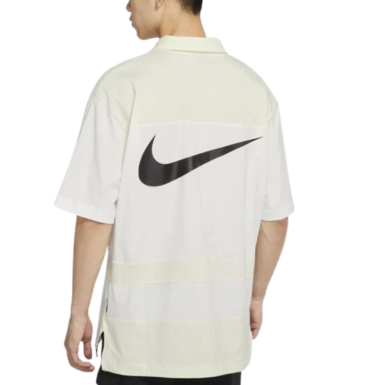 Поло Nike Swoosh Logo Polo DJ5370-110 (white-biege)