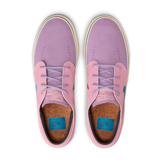 Кеды Nike SB Zoom Janoski Og+ DV5475-500 (lilac-noise aqua-med soft pink)