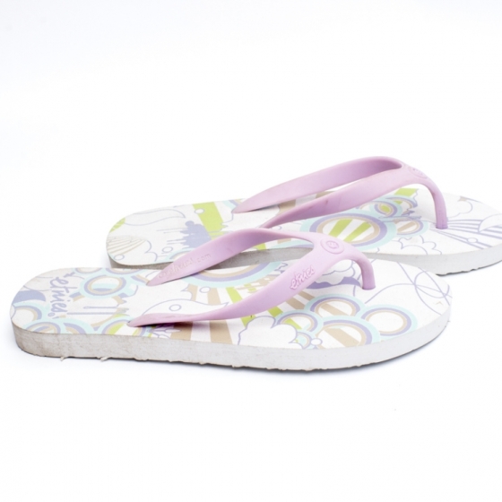 Шлепанцы женские Etnies Chula II 4204000043535 (lavender-tan)