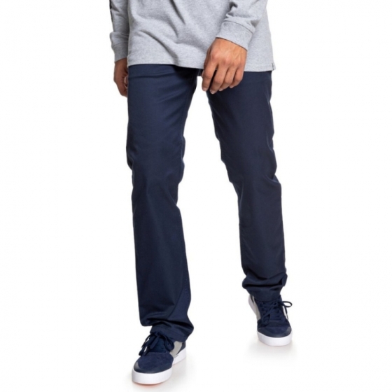Брюки DC Worker Straight EDYNP03136-BTL0 (black iris)