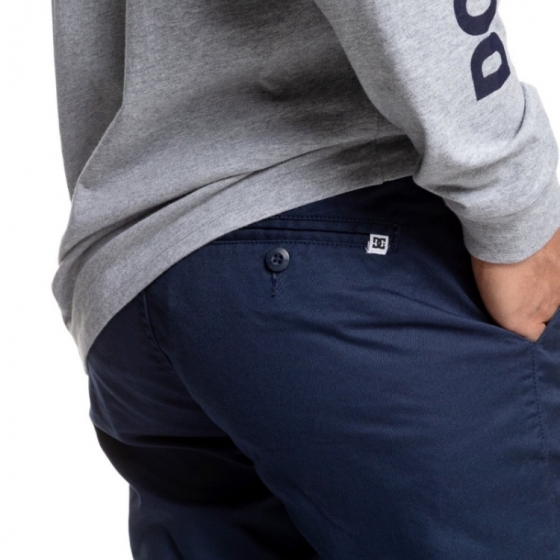 Брюки DC Worker Straight EDYNP03136-BTL0 (black iris)