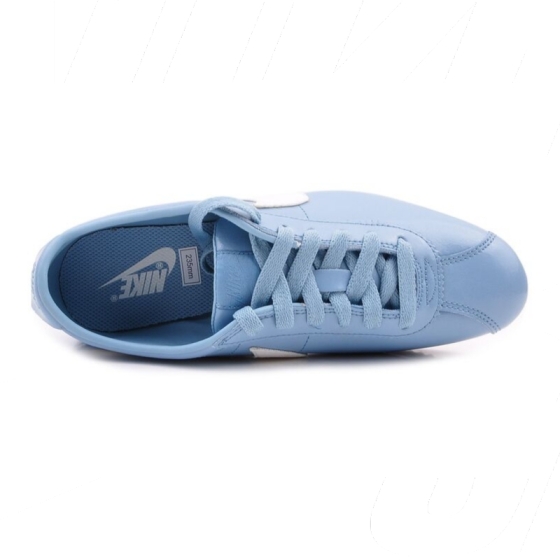 Кроссовки женские Nike Wmns Lady Cortez Leather 503441-401 (worn blu-sl)