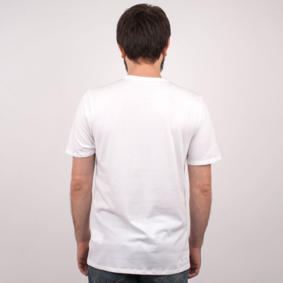 Футболка Nike SB Logo Tee 821946-100 (white-white-black)
