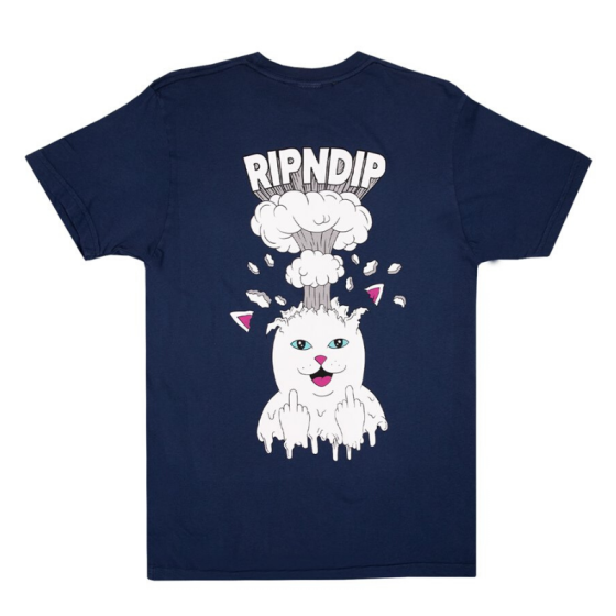 Футболка Ripndip Mind Blown Tee RND4192 (navy)