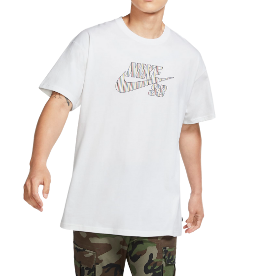 Футболка Nike SB BTS Logo Tee CW1462-100 (white)