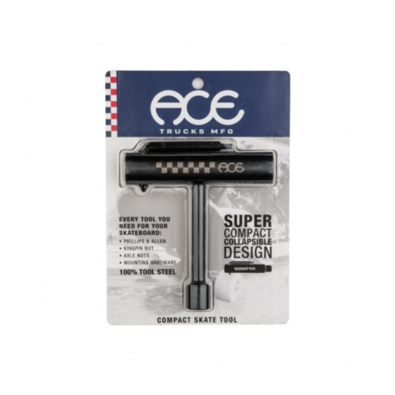 Ключ Для Скейтборда Ace Trucks Classic Skate Tool AALCT1 (black)