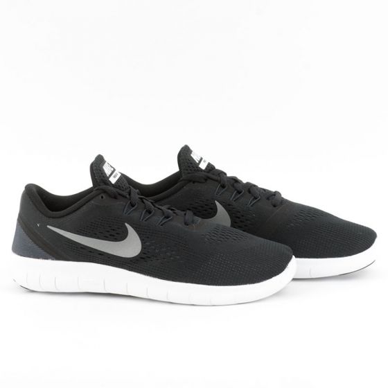 Кроссовки детские Nike Free RN GS 833989-001 (black-metallic silver-anthracite)