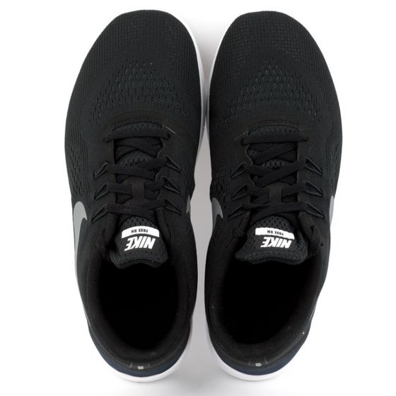 Кроссовки детские Nike Free RN GS 833989-001 (black-metallic silver-anthracite)