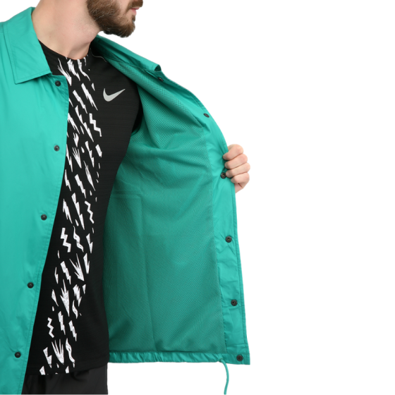 Ветровка Nike SB Seasonal Coaches Jacket BV8738-370 (neptune green-black)