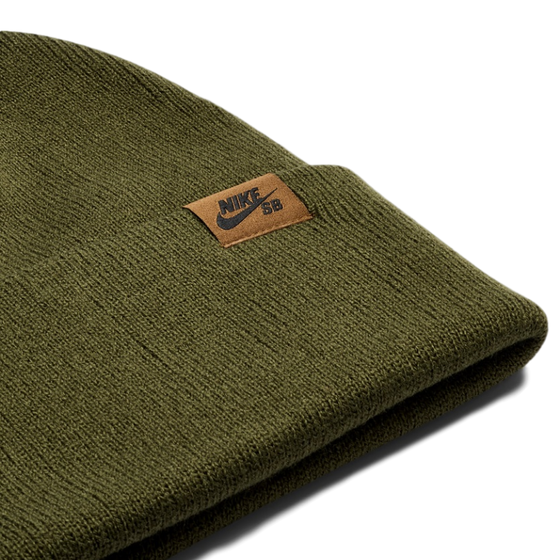 Шапка Nike SB Utility Beanie CI4456-325 (cargo khaki-black)