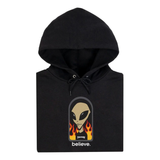 Худи Thrasher Thrasher X Aws - Believe 315013 (black)