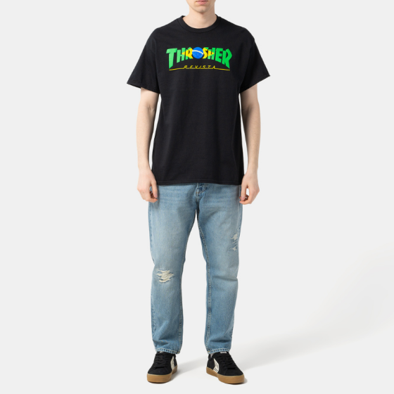 Футболка Thrasher Brazil Revista 311573 (black)
