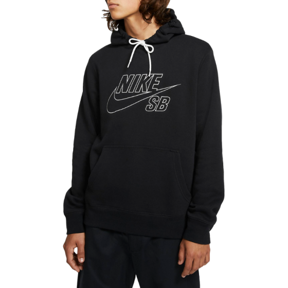 Худи Nike SB Embroidery PO Hoodie CI5844-010 (black-summit white)