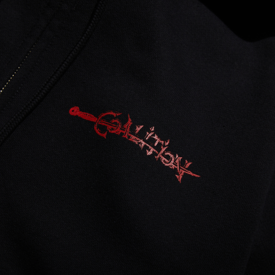 Худи На Молнии Коалиция Zip Hood coalition24-ziphoodblk (black)