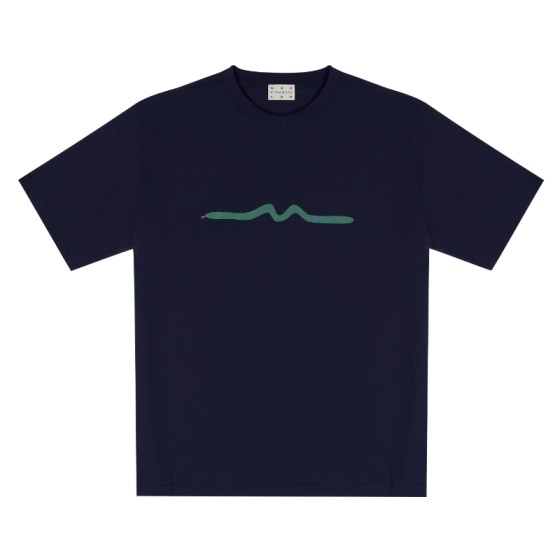 Футболка Magamaev Snek maga24-snektee-blu (blue)