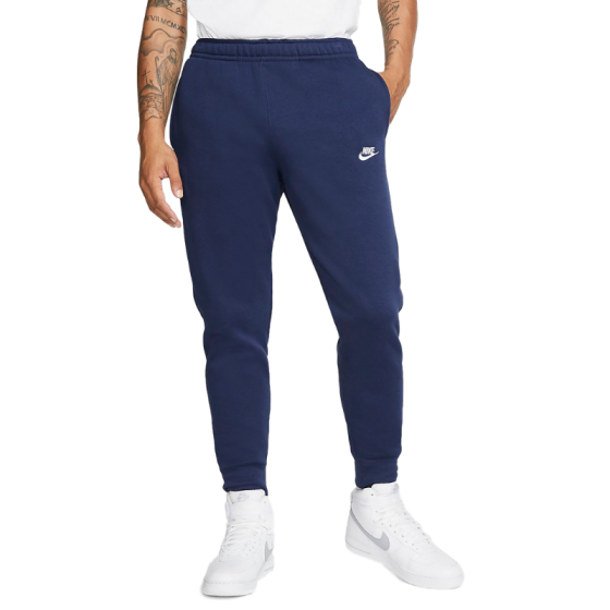 Спортивные Штаны Nike Club Fleece Jogger BV2671-410 (midnight navy-white)