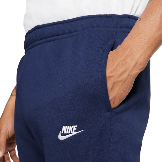 Спортивные Штаны Nike Club Fleece Jogger BV2671-410 (midnight navy-white)
