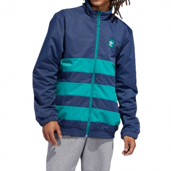 Ветровка adidas Skateboarding Weidler Jacket DU3918 (collegiate navy-active green)