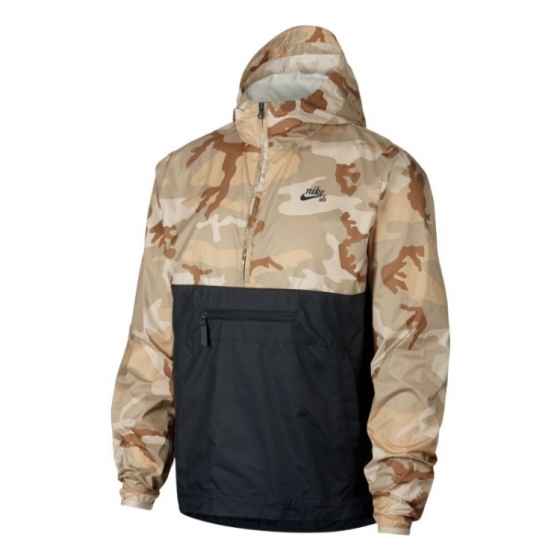 Анорак Nike SB Anorak Camo Jacket BQ3455-248 (desert ore-anthracite)