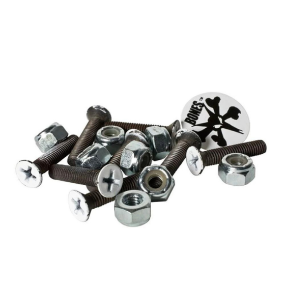 Винты Bones 1" Single Pack TMPBV100 (black)