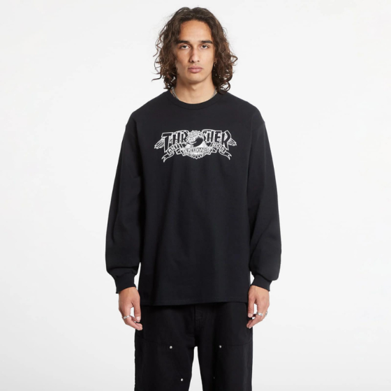 Лонгслив Thrasher Mag Banner 314064 (black)