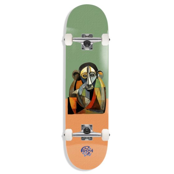 Скейтборд В Сборе Push Morocco Mlsl Complete PUSH515006 (orange-green)