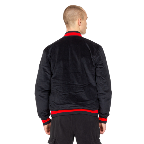 Куртка Nike SB Corduroy Bomber CK5444-010 (black-university red)
