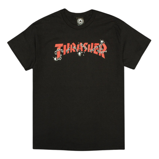 Футболка Thrasher Chains By Daniel Shepard 311627-blk (black)