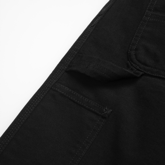 Брюки Carhartt WIP Single Knee Pant I028627 (black rinsed)