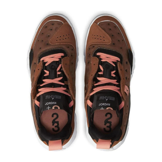 Кроссовки Jordan Delta 2 CV8121-200 (archaeo brown-crimson bliss)