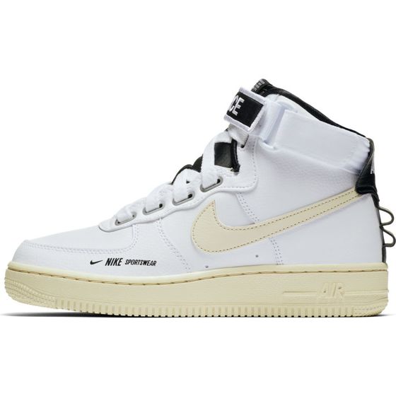 Кроссовки Женские Nike W Air Force 1 High Utility AJ7311-100 (white-light cream)