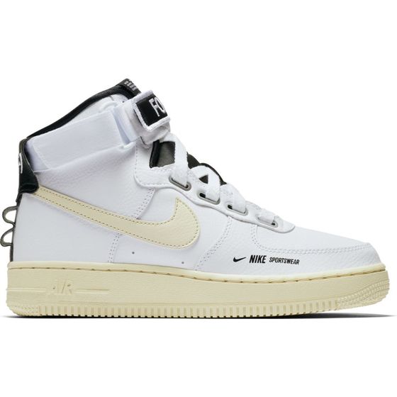 Кроссовки Женские Nike W Air Force 1 High Utility AJ7311-100 (white-light cream)