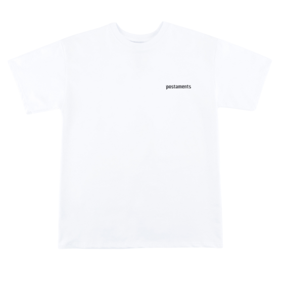 Футболка Postaments P Logo post-plogowht-24 (white)