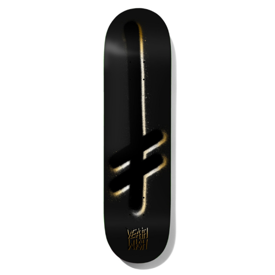 Дека Deathwish Gang Logo 01-01-1723 (blk-gold)