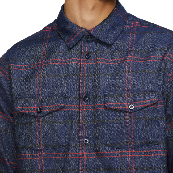 Рубашка Nike SB Flannel CK5315-410 (midnight navy)