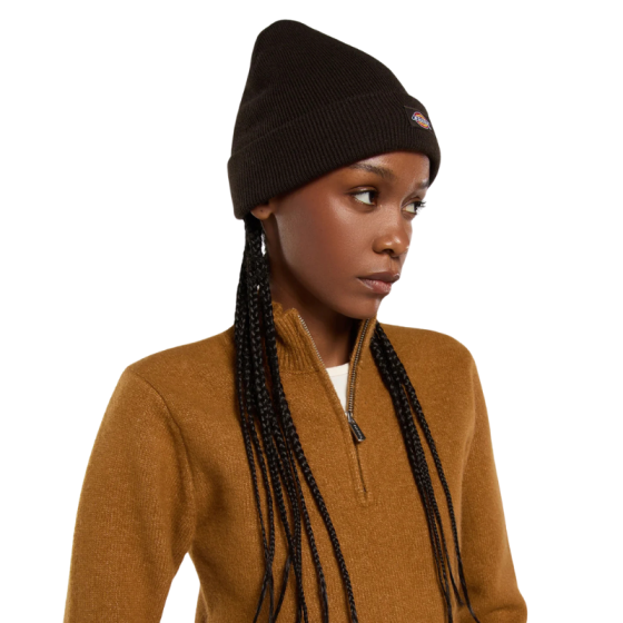 Шапка Dickies Gibsland Beanie DK0A4X7K0DB1 (dark brown) Шапка Dickies Gibsland Beanie DK0A4X7K0DB1 (dark brown)