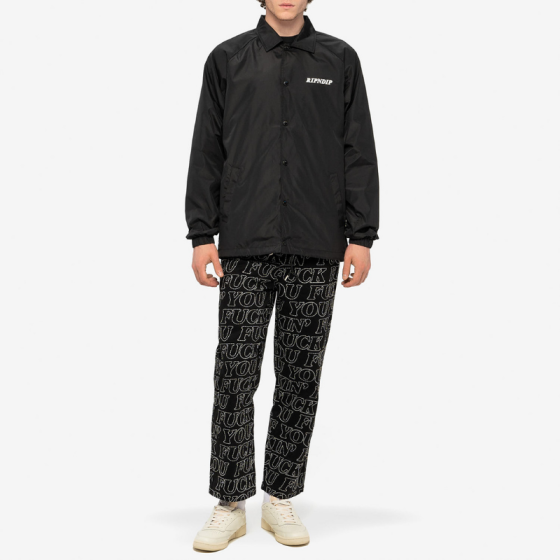 Коуч Ripndip Fuckin Fuck Coaches Jacket RND10053 (black) Коуч Ripndip Fuckin Fuck Coaches Jacket RND10053 (black)