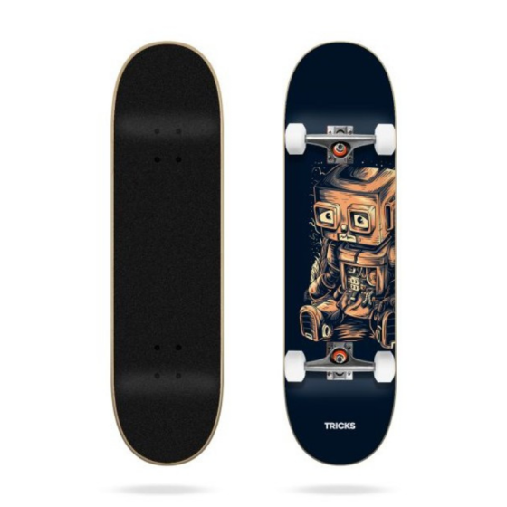 Скейтборд В Сборе Tricks Robot Complete TRCO0021A015 (assorted) Скейтборд В Сборе Tricks Robot Complete TRCO0021A015 (assorted)