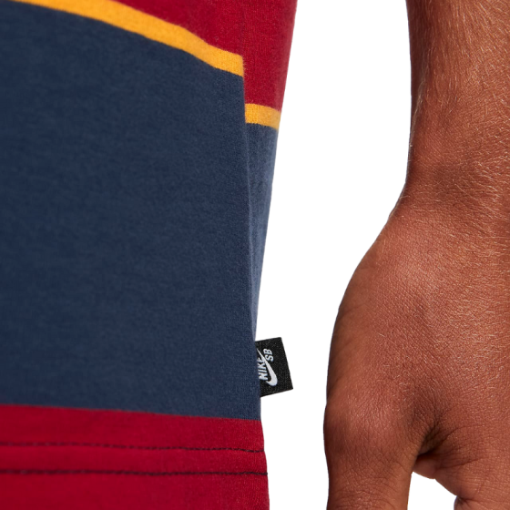 Футболка Nike SB YD Stripe Tee 2 DJ1230-410 (midnight navy)